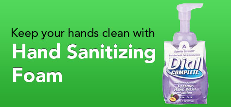 Hand Sanitizing Foam